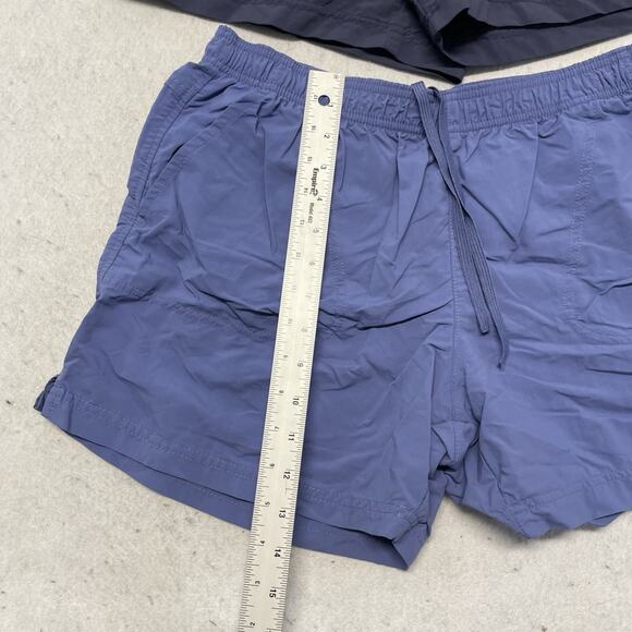 Lot 2 Columbia Shorts Women's Size M /5L Blue 100% Nylon - Picture 3 of 6